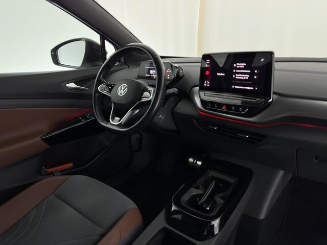Volkswagen ID.4 First 77 kWh [ 3-Fase ] (INCL.BTW) *HEAT-PUMP | 1/2LEATHER | FULL-LED | HEATED-COMFORTSEATS | DIGI-COCKPIT | AMBIENT-LIGHT | NAVI-FULLMAP | ECC | PDC | CRUISE | 20''ALU*