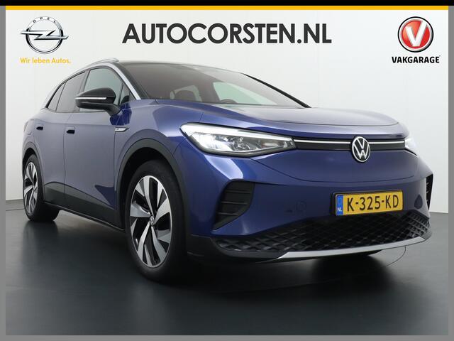 Volkswagen ID.4 First 77kWh Trekhaak Adap.Cruise Camera Pdc Android Auto Apple Carplay Stoelverwarming Navi Ecc Mirrorlink Privacy Glas Lmv Keyless DAB Origineel Nederlandse Auto 1.000KG Trekgewicht