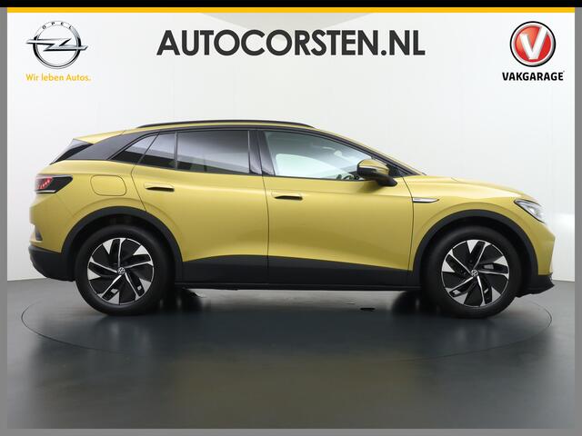 Volkswagen ID.4 Pro Max 77kWh Ergo-Active Elek. Stoelen Memory Trekhaak Warmtepomp Panoramadak Head-Up 360°Camera Apple Carplay Android Auto Adap.Cruise Elek.Achterklep Stoel+Stuurverwarming DAB Keyless Advanced 1e Eigenaar Origineel Nederlandse Auto Zeer Compleet!