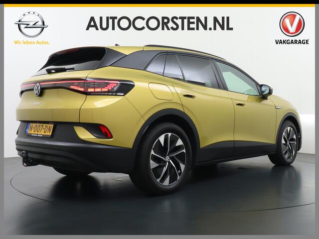 Volkswagen ID.4 Pro Max 77kWh Ergo-Active Elek. Stoelen Memory Trekhaak Warmtepomp Panoramadak Head-Up 360°Camera Apple Carplay Android Auto Adap.Cruise Elek.Achterklep Stoel+Stuurverwarming DAB Keyless Advanced 1e Eigenaar Origineel Nederlandse Auto Zeer Compleet!