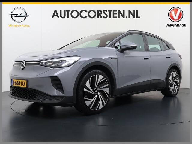 Volkswagen ID.4 77kWh SOH 92% 21"LM Trekhaak Adap.Cruise + stop&go Apple Carplay Android Auto Navi Life Ecc Pdc Stoelverwarming Front assist Bluetooth Connected services Led Rijstrooksensor Wifi 1e Eigenaar Origineel Nederlandse Auto 1.000KG Trekvermogen