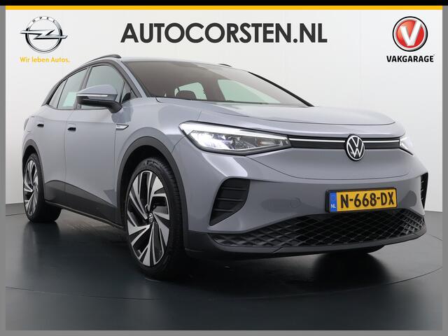 Volkswagen ID.4 77kWh SOH 92% 21"LM Trekhaak Adap.Cruise + stop&go Apple Carplay Android Auto Navi Life Ecc Pdc Stoelverwarming Front assist Bluetooth Connected services Led Rijstrooksensor Wifi 1e Eigenaar Origineel Nederlandse Auto 1.000KG Trekvermogen