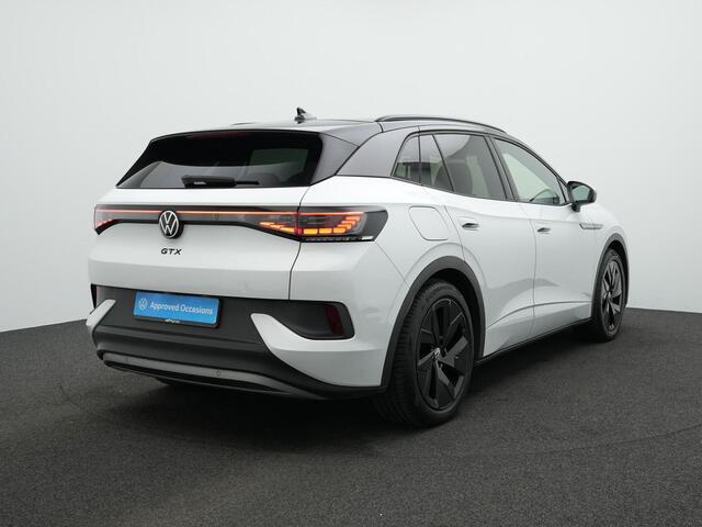 Volkswagen ID.4 GTX 4Motion 77 kWh 300 pk | Panoramadak | Trekhaak | 125 kW snelladen | Warmtepomp | Stuur-/stoelverwarming | Achteruitrijcamera |