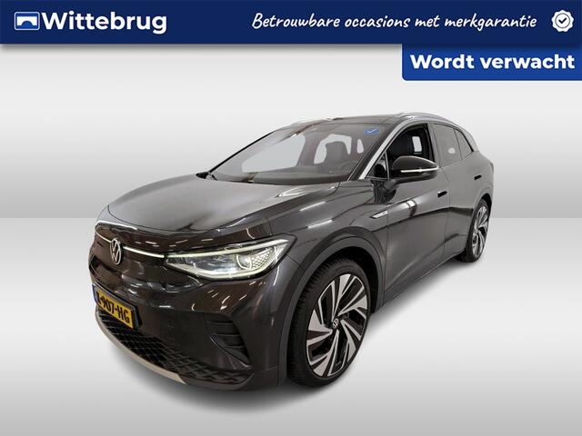 Volkswagen ID.4 First Max 77 kWh / PANO/ TREKHAAK/ 360 CAMERA/ PARK. SENSOREN/ MEMORY SEATS/ NAVI/ CLIMA/ GETINT GLAS/ 20" LMV