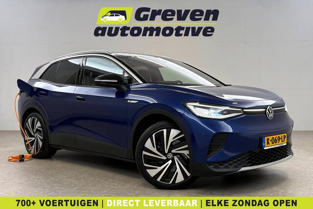Volkswagen ID.4 First Max 77 kWh | SOH 88% | Snelladen | Pano | HuD | Virtual | IQ Lights | 360° | Memory | Sfeer | Stoel/Stuur verw. | Adap. Cruise | Carplay | NAP