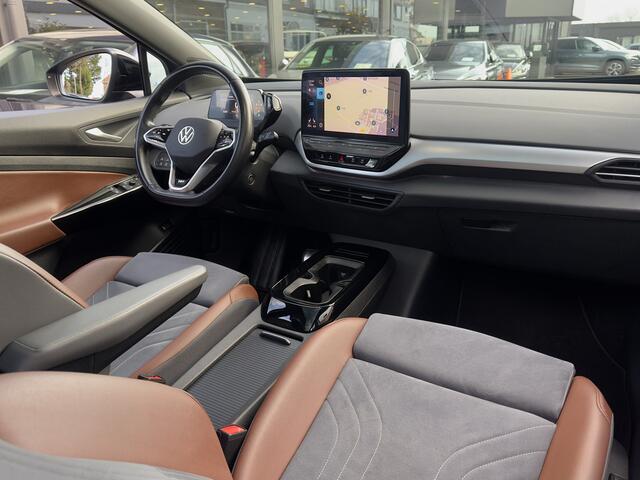 Volkswagen ID.4 FIRST PRO MAX 77 KWH PANODAK DESIGNO-LEDER 21 INCH-LMV NAVI CAMERA APPLE-CARPLAY LED PDC