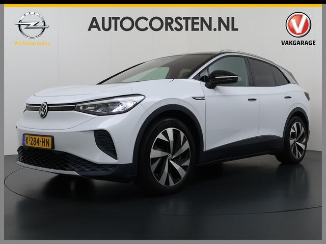 Volkswagen ID.4 204PK First 77kWh SOH 91% Leer/Alcantara Adap.Cruise Camera Apple Carplay Android Navi Ecc Pdc-a+v Lmv 20" Stoel+Stuurverwarming Led Bordherkenning Voor-Klimatisering Semi-Autopilot App-Connect E-sound Front-Assist Origineel Nederlandse Auto