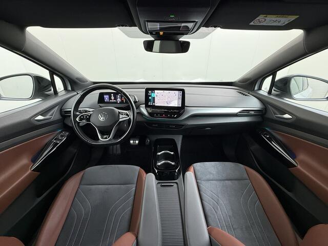 Volkswagen ID.4 204PK First 77kWh SOH 91% Leer/Alcantara Adap.Cruise Camera Apple Carplay Android Navi Ecc Pdc-a+v Lmv 20" Stoel+Stuurverwarming Led Bordherkenning Voor-Klimatisering Semi-Autopilot App-Connect E-sound Front-Assist Origineel Nederlandse Auto