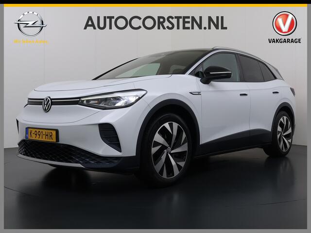 Volkswagen ID.4 First 82kWh Trekhaak Warmtepomp SOH 90% Adap.Cruise Stoelverwarming Apple Carplay Android Auto Navi Ecc Camera Lmv 20" Voorruitverwarming Privacy Glas Led DAB 1.000KG Trekgewicht Origineel Nederlandse Auto