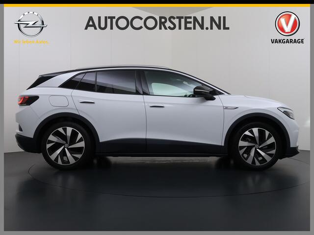 Volkswagen ID.4 First 82kWh Trekhaak Warmtepomp SOH 90% Adap.Cruise Stoelverwarming Apple Carplay Android Auto Navi Ecc Camera Lmv 20" Voorruitverwarming Privacy Glas Led DAB 1.000KG Trekgewicht Origineel Nederlandse Auto