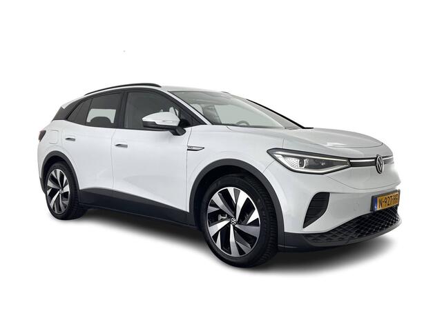 Volkswagen ID.4 Business 77 kWh [ 3-Fase-11kW ] {SOH-83%} (INCL.BTW) *LEATHER-FABRIC | ADAPTIVE-CRUISE | FULL-LED | HEATED-COMFORTSEATS | KEYLESS | CAMERA | DIGI-COCKPIT | DAB | NAVI-FULLMAP | PRIVACY-GLASS | ECC | PDC | TOWBAR | 19''ALU*