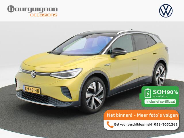 Volkswagen ID.4 Max 77 kWh 204 Pk | Stoel/Stuurverwarming | 360° Camera | Head Up | Adaptive Cruise | Panorama dak | CarPlay | 20 Inch | 113.192 Km !!