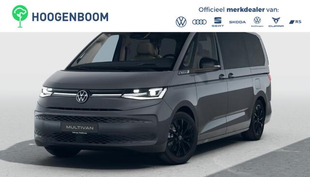 Volkswagen MULTIVAN Bulli L2 1.5 eHybrid L2 4Motion DSG | Soundsystem "Harman Kardon" | Wegklapbare trekhaak, met elektrische ontgrendeling | Zitopstelling 2-2-3 met vis-a-vis mogelijkheid, met armleuningen | Comfortstoelen met leder "Savona", elektrisch verstelbaar |