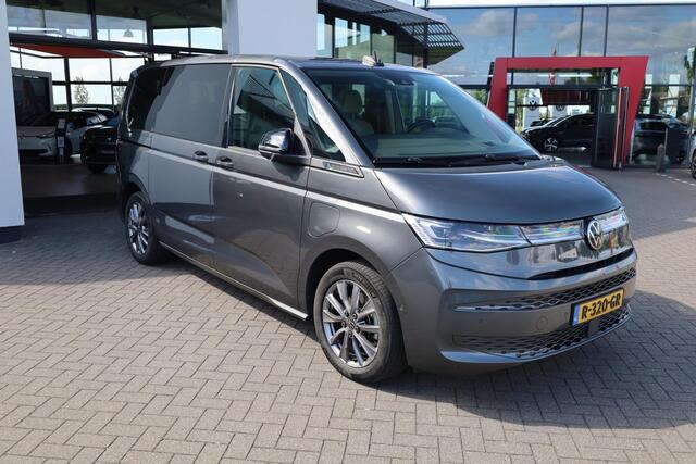 Volkswagen MULTIVAN 1.4 eHybrid L1H1 Style 7p, 7 zits, Panoramadak, Adaptief onderstel, elektrische achterklep, head up! display, assistentie pakket plus, dodehoek sensor side assist, stuurwiel verwarming, rondom zicht camera, IQ Matrix, acc 18" LMV, privacy glas etc.