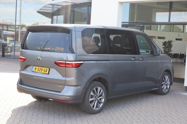 Volkswagen MULTIVAN 1.4 eHybrid L1H1 Style 7p, 7 zits, Panoramadak, Adaptief onderstel, elektrische achterklep, head up! display, assistentie pakket plus, dodehoek sensor side assist, stuurwiel verwarming, rondom zicht camera, IQ Matrix, acc 18" LMV, privacy glas etc.