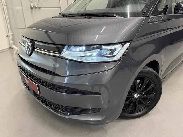 Volkswagen MULTIVAN 1.4 eHybrid EDITION 7p. IQ-LIGHT/TREKHAAK/H&K/LEER-ALCANTARA/CAMERA/ACC/SFEER/ELECTR.SCHUIFDEUREN/18"BLACK/EL.A.KLEP/BLACK-OPTIC/INDIUMGRAU-ZWART DAK/VOLLEDIG VW DEALER HISTORIE