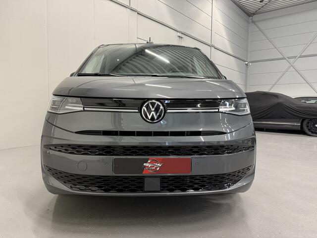 Volkswagen MULTIVAN 1.4 eHybrid EDITION 7p. IQ-LIGHT/TREKHAAK/H&K/LEER-ALCANTARA/CAMERA/ACC/SFEER/ELECTR.SCHUIFDEUREN/18"BLACK/EL.A.KLEP/BLACK-OPTIC/INDIUMGRAU-ZWART DAK/VOLLEDIG VW DEALER HISTORIE