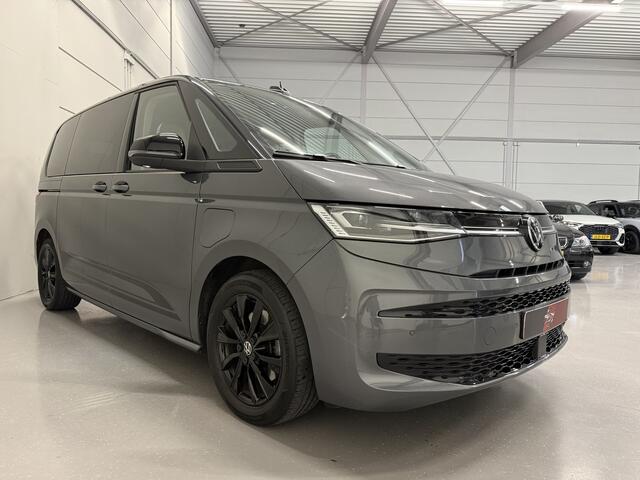 Volkswagen MULTIVAN 1.4 eHybrid EDITION 7p. IQ-LIGHT/TREKHAAK/H&K/LEER-ALCANTARA/CAMERA/ACC/SFEER/ELECTR.SCHUIFDEUREN/18"BLACK/EL.A.KLEP/BLACK-OPTIC/INDIUMGRAU-ZWART DAK/VOLLEDIG VW DEALER HISTORIE