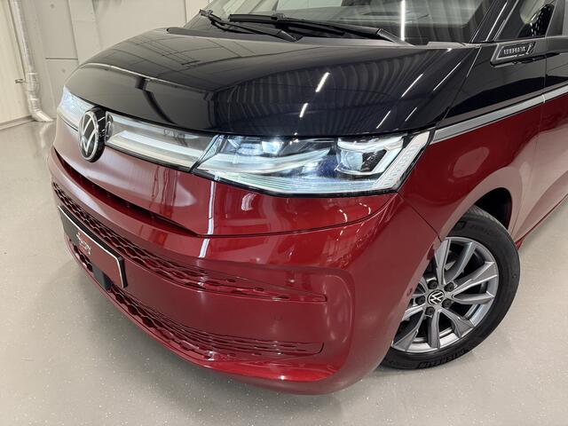 Volkswagen MULTIVAN 1.4 eHybrid L2 Energetic 6p. PANO/TREKHAAK/HEAD-UP/STANDKACHEL/LEER-MASSAGE-VENTILATIE/MEMORY/H&K/ACC/18"/ADAPTIVE-ONDERSTEL/SFEER/ELECTR.SCHUIFDEUREN/360CAMERA/TWO-TONE/VOLLEDIG VW DEALER HISTORIE
