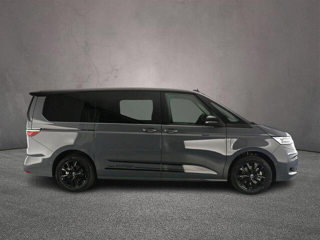 Volkswagen MULTIVAN 1.5 eHybrid 245pk PHEV DSG L2 Edition 4Motion | IQ Matrix LED Koplampen | Trekhaak | 7 Zits | Elektrische Schuifdeuren & achterklep | Verwarmd stuur & stoelen | Travel Assist | Unieke Edition-uitvoering met zwart dak en accenten