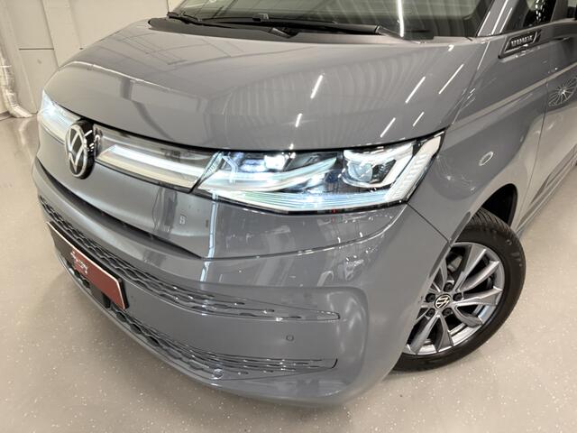 Volkswagen MULTIVAN 1.4 eHybrid EDITION 7p. PANO/LEER/MASSAGE+VENTILATIE/IQ-LIGHT/ELECTR.SCHUIFDEUREN/SFEER/CAMERA/18"/PURE-GREY/VOLLEDIG VW DEALER HISTORIE