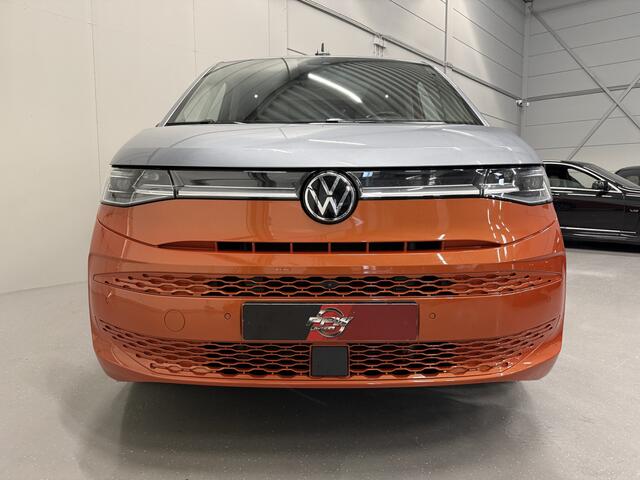 Volkswagen MULTIVAN 1.4 eHybrid Energetic PANO/TREKHAAK/MASSAGE/LEER/HEAD-UP/IQ-LIGHT/ELECTR.SCHUIFDEUREN/ACC/360CAMERA/SFEER/STANDKACHEL/TWO-TONE/UNIEK SLECHTS 37.000KM, NET OH BEURT GEHAD BIJ VW DEALER