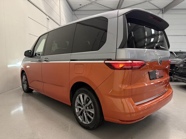 Volkswagen MULTIVAN 1.4 eHybrid Energetic PANO/TREKHAAK/MASSAGE/LEER/HEAD-UP/IQ-LIGHT/ELECTR.SCHUIFDEUREN/ACC/360CAMERA/SFEER/STANDKACHEL/TWO-TONE/UNIEK SLECHTS 37.000KM, NET OH BEURT GEHAD BIJ VW DEALER