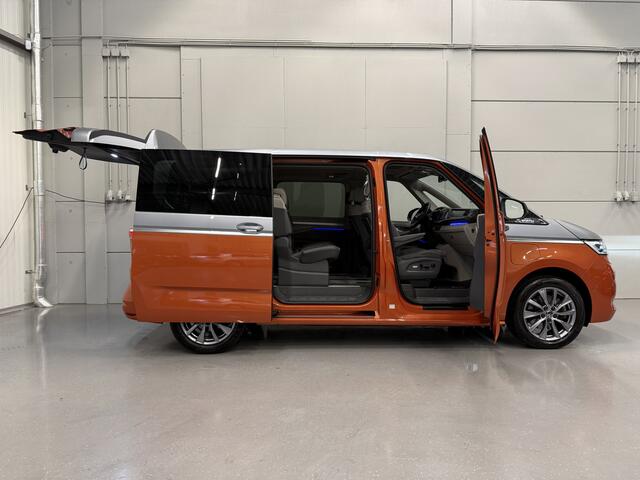 Volkswagen MULTIVAN 1.4 eHybrid Energetic PANO/TREKHAAK/MASSAGE/LEER/HEAD-UP/IQ-LIGHT/ELECTR.SCHUIFDEUREN/ACC/360CAMERA/SFEER/STANDKACHEL/TWO-TONE/UNIEK SLECHTS 37.000KM, NET OH BEURT GEHAD BIJ VW DEALER