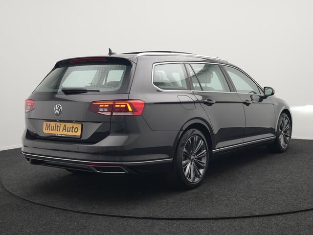 Volkswagen PASSAT Variant 1.4 TSI GTE Business Plug In Hybrid 218pk Dealer O.H PHEV | Panodak | Adaptive Cruise | Lederen Sportstoelen Massage & Verwarmd | Apple Carplay | Sfeerverlichting | Navigatie | DAB |