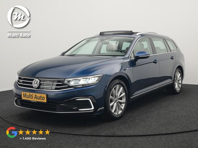 Volkswagen PASSAT Variant 1.4 TSI PHEV GTE Business Plug In Hyrbid 218pk Dealer O.H PHEV | Panodak | Adaptive Cruise | Alcantara Sportstoelen Massage & Verwarmd | Apple Carplay | Camera | Virtual | Navigatie | Keyless | Blis | DAB |