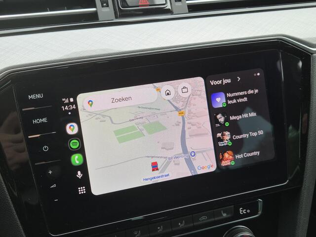 Volkswagen PASSAT Variant 1.4 TSI DSG6 GTE Business Automaat / Trekgewicht 1600 kg / Stoelverwarming / Apple Carplay Android auto / Stoelverwarming / Achteruitrijcamera / Elektrische achterklep / Adaptief CC /