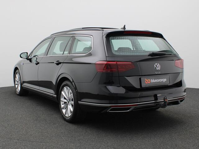 Volkswagen PASSAT Variant 1.4 TSI PHEV GTE Business 218PK DSG Pano-Schuifdak, Trekhaak, Adaptieve Cruise Control, Achteruitrijcamera, Keyless, Stoelverwarming voor + achter, Virtual Cockpit, Elektr. Achterklep, Stuurwielverwaming, 17" LM Velgen