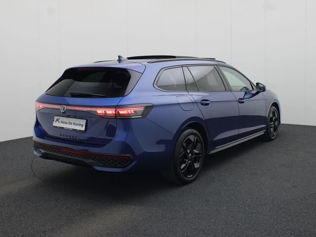 Volkswagen PASSAT Variant 1.5eHybrid 200kW/272PK R-Line Blackstyle DSG · Panoramadak · Trekhaak · Navigatie · 360° Camera · Garantie tot januari 2030 of 100000km