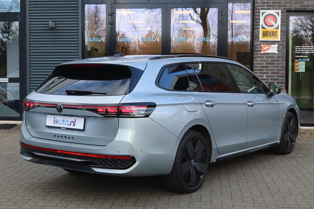 Volkswagen PASSAT Variant 1.5 eHybrid 272PK R-Line Edition Black Style Leder/Pano/IQ.Light/360/Head-up/HK/Navi Max/ACC/19"/Trekhaak wegkl.