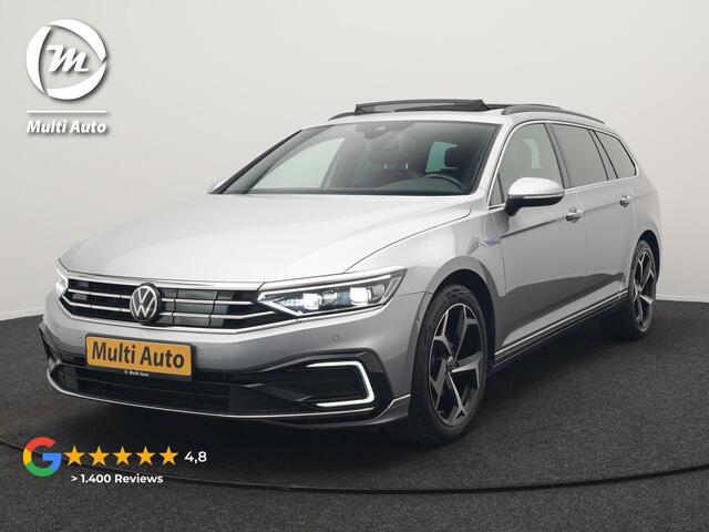 Volkswagen PASSAT Variant 1.4 TSI GTE Business PHEV 218pk Dealer O.H | Panodak | Adaptive Cruise | 360 Camera | IQ Light | Lederen Sportstoelen Massage & Verwarmd | Blis | Keyless | Apple Carplay | Navigatie | Virtual | DAB | 18"L.M | IQ Drive | Plug In Hybrid |