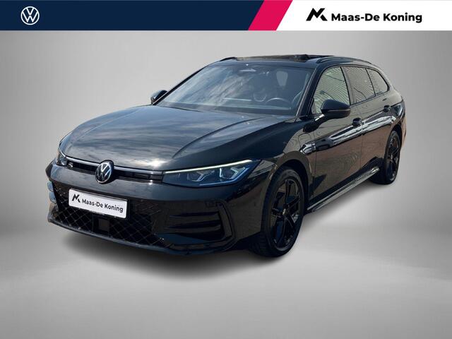 Volkswagen PASSAT Variant 1.5eHybrid 200kW/272PK R-Line Black Style DSG · Panoramadak · Navigatie · Trekhaak · Garantie t/m 12-03-2030 of 100000km.