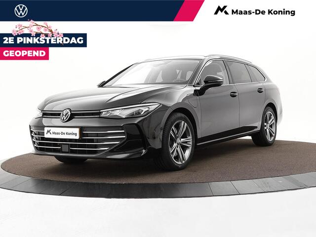 Volkswagen PASSAT Variant 1.5 eHybrid 204pk PHEV DSG Business · Camera · Elek. Voorstoelen + Massagefunctie · Stuur- & Stoelverwarming · Optiekpakket Zwart · Side Assist · Garantie t/m 18-08-2028 of 100.000km
