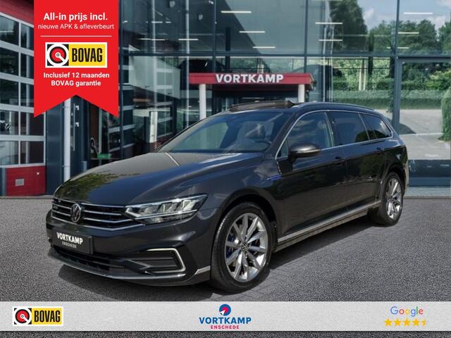 Volkswagen PASSAT 1.4 TSI GTE DSG BUSINESS TREKHAAK/LEDER/CAMERA/PANO-DAK/ACC/STANDKACHEL/STOELVERW