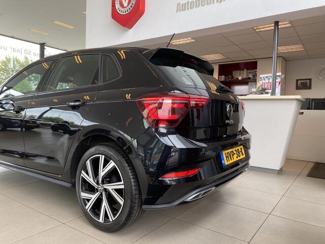 Volkswagen POLO 1.0 TSI R-Line,Automaat, Lage kilometerstand!!/Virtual cockpit/IQ Light/Adaptive cruise control/Navigatie/Apple carplay/Spraakbediening,Climate control/Stoelverwarming/Parkeersensoren rondom/DAB//17" Licht metalen velgen.