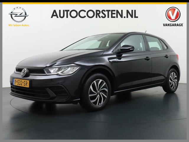 Volkswagen POLO 1.0TSI Apple Carplay Android Auto Virtual Cockpit Navi Airco Adap.Cruise DAB Life Rijstrooksensor Bluetooth Led Lmv Regen-Lichtsensor Isofix 1e Eigenaar Origineel Nederlandse Auto Zeer compleet!