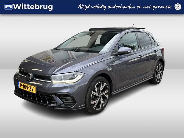 Volkswagen POLO 1.0 TSI R-Line / PANO/ AFNEEM. TREKHAAK/ 2X R-LINE/ MATRIX/ ADAPT. CRUISE/ DIGITAL DASH/ 17" LMV/ PARK. SENSOREN + CAMERA/ CLIMA/ NAVI/ APP-CONNECT/ DAB/ BLUETOOTH