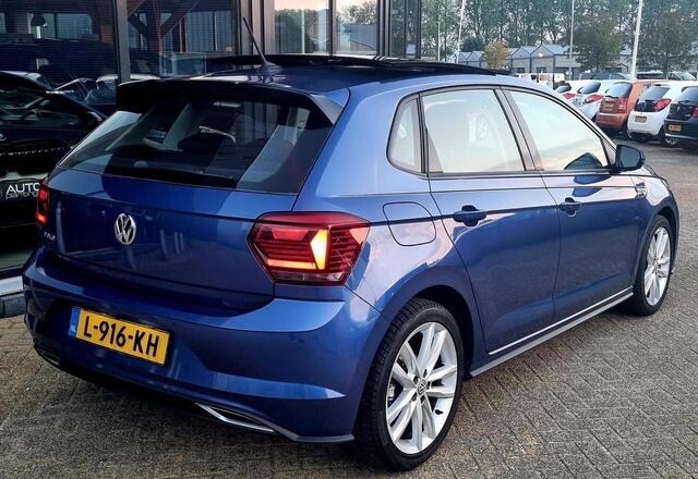 Volkswagen POLO 1.0 TSI Highline Business R 116PK | R-Line Pakket | Elektrisch Glazen Panorama-dak | Beats Audio | Navigatie | Parkeersensor Voor en Achter | Reef Blue Metallic | 2 Sleutels |