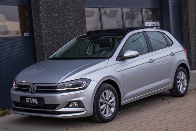 Volkswagen POLO 1.0 TSI Highline | Pano | LED | Climate | Stoelverwarming | ACC | Sfeer | Spiegelpakket | Stuurbediening | Navigatie | Front Assist | 2 X PDC | Garantie