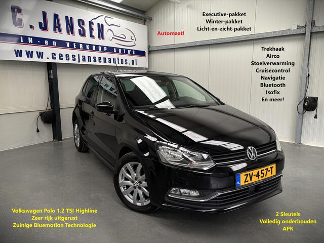 Volkswagen POLO 1.2 TSI Highline Automaat! | Cruise control | Start/stop systeem | Voorstoelen verwarmd