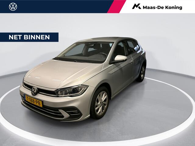 Volkswagen POLO 1.0 TSI 95pk Style · Apple/Android Car Play · Navigatie · IQ.Light · P-Sensoren · 16'' Inch · Garantie t/m 22-08-2027 of 100.000km