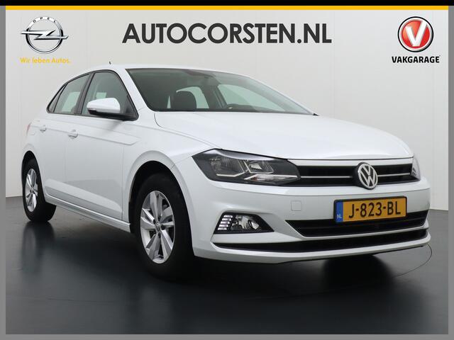 Volkswagen POLO 1.0T 96PK 5drs Adaptive Cruise Apple Carplay Android App-Connect Airco-Climatic Navi Comfortline Isofix Voicecommand DAB Front assist Lmv Executive-Pack 1e Eigenaar Origineel Nederlandse Auto EURO6