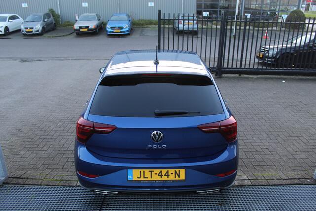 Volkswagen POLO 1.0 TSI R-Line Business 2x R-Line Automaat Navigatie/Virtual cockpit/Adaptive cruise control/Achteruitrijcamera/Parkeersensoren rondom/Apple carplay/Stoelverwarming/LED grill/IQ.light/Climate control/Draadloze telefoonlader/DAB/17''Lichtmetalen velgen.