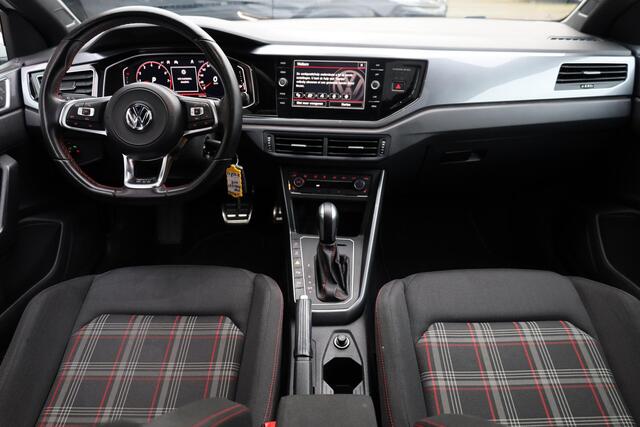 Volkswagen POLO 2.0 TSI GTI PANO VIRTUAL CAMERA STOELVERW. CARPLAY ZWARTE-HEMEL ADAPTIVE-CRUISE CLIMA NAVI VOICE 2XPDC 18''LMV