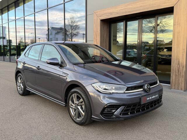 Volkswagen POLO 1.0 TSI DSG R-Line | Led gril | IQ light | Camera | Stoelverwarming | Carplay | Navi | Adapt. Cruise | Rijklaar incl. 1 jaar Bovag garantie