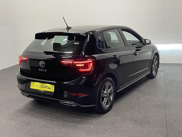 Volkswagen POLO 1.0 TSI R-Line DSG Navigatie Apple Carplay/Android Auto Camera Parkeersensoren Adaptive Cruise Control Matrix-LED-koplamp Lichtmetalen velgen Climate Control Getinte ramen